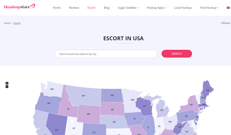 Main Features of the Website