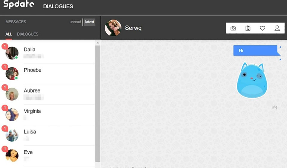 Apparences de profil Spdate